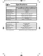 Preview for 31 page of Panasonic NN-ST651B Operating Instructions Manual