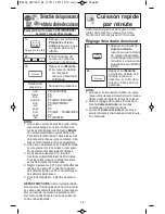 Preview for 48 page of Panasonic NN-ST651B Operating Instructions Manual