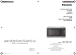 Panasonic NN-ST651M Operating Instructions Manual preview