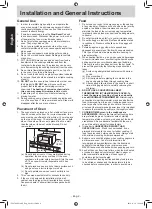 Preview for 3 page of Panasonic NN-ST651M Operating Instructions Manual