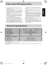 Preview for 16 page of Panasonic NN-ST651M Operating Instructions Manual