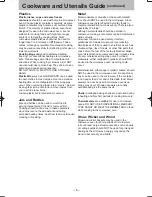 Preview for 8 page of Panasonic NN-ST655W Operating Instruction And Cook Book