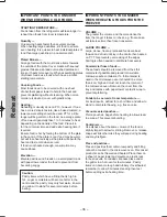 Preview for 38 page of Panasonic NN-ST655W Operating Instruction And Cook Book