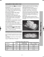 Preview for 43 page of Panasonic NN-ST655W Operating Instruction And Cook Book