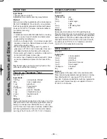 Preview for 62 page of Panasonic NN-ST655W Operating Instruction And Cook Book