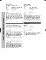 Preview for 66 page of Panasonic NN-ST655W Operating Instruction And Cook Book