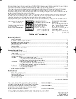 Preview for 2 page of Panasonic NN-ST657 W Operation Manual