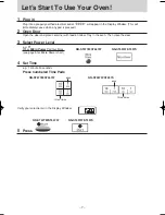 Preview for 9 page of Panasonic NN-ST657 W Operation Manual