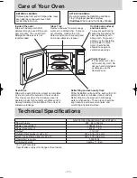 Preview for 19 page of Panasonic NN-ST657 W Operation Manual