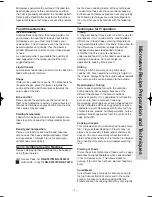 Preview for 24 page of Panasonic NN-ST657 W Operation Manual