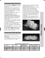 Preview for 34 page of Panasonic NN-ST657 W Operation Manual