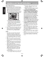 Preview for 7 page of Panasonic NN-ST65JB Operating Instructions Manual