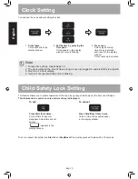 Preview for 11 page of Panasonic NN-ST65JB Operating Instructions Manual