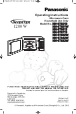 Panasonic NN-ST661 Operating Instructions Manual preview