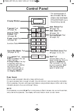 Preview for 14 page of Panasonic NN-ST661 Operating Instructions Manual