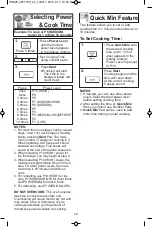 Preview for 16 page of Panasonic NN-ST661 Operating Instructions Manual