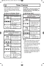 Preview for 23 page of Panasonic NN-ST661 Operating Instructions Manual