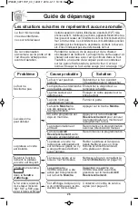 Preview for 60 page of Panasonic NN-ST661 Operating Instructions Manual