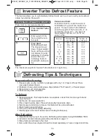 Preview for 18 page of Panasonic NN-ST661B Operating Instructions Manual