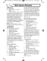 Preview for 22 page of Panasonic NN-ST661B Operating Instructions Manual