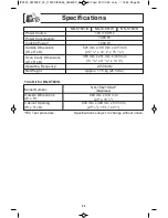 Preview for 31 page of Panasonic NN-ST661B Operating Instructions Manual