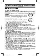 Preview for 6 page of Panasonic NN-ST663S Operating Instructions Manual