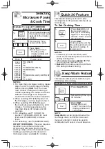 Preview for 17 page of Panasonic NN-ST663S Operating Instructions Manual