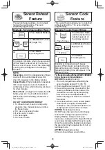 Preview for 21 page of Panasonic NN-ST663S Operating Instructions Manual