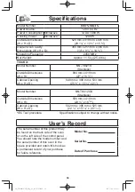 Preview for 32 page of Panasonic NN-ST663S Operating Instructions Manual