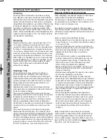 Preview for 34 page of Panasonic NN-ST665B Operating Instruction And Cook Book