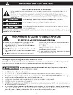 Preview for 3 page of Panasonic NN-ST66KB Owner'S Manual