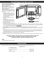 Preview for 25 page of Panasonic NN-ST66KB Owner'S Manual