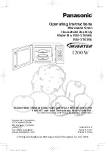 Panasonic NN-ST676S Operating Instructions Manual preview