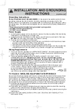 Preview for 8 page of Panasonic NN-ST676S Operating Instructions Manual