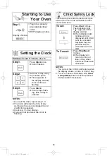 Preview for 15 page of Panasonic NN-ST676S Operating Instructions Manual