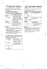 Preview for 18 page of Panasonic NN-ST676S Operating Instructions Manual