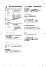 Preview for 19 page of Panasonic NN-ST676S Operating Instructions Manual