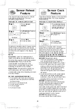 Preview for 22 page of Panasonic NN-ST676S Operating Instructions Manual