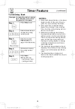 Preview for 26 page of Panasonic NN-ST676S Operating Instructions Manual