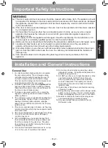 Предварительный просмотр 6 страницы Panasonic NN-ST67JS Operating Instructions Manual