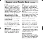 Preview for 7 page of Panasonic NN-ST680S Operation And Cooking Manual