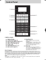 Preview for 9 page of Panasonic NN-ST680S Operation And Cooking Manual