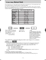 Preview for 15 page of Panasonic NN-ST680S Operation And Cooking Manual