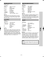 Preview for 38 page of Panasonic NN-ST680S Operation And Cooking Manual