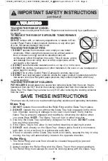 Preview for 6 page of Panasonic NN-ST681 Operating Instructions Manual