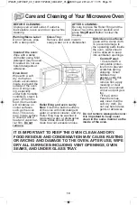 Preview for 12 page of Panasonic NN-ST681 Operating Instructions Manual