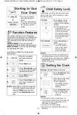 Preview for 15 page of Panasonic NN-ST681 Operating Instructions Manual