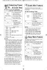 Preview for 16 page of Panasonic NN-ST681 Operating Instructions Manual