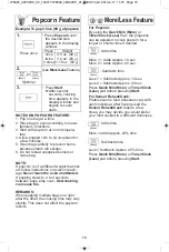 Preview for 17 page of Panasonic NN-ST681 Operating Instructions Manual