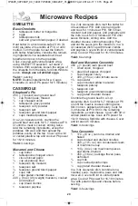 Preview for 22 page of Panasonic NN-ST681 Operating Instructions Manual